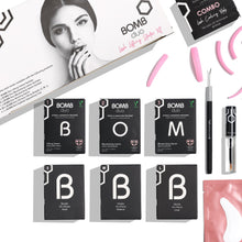 Load image into Gallery viewer, BOMB Duo Lash Lift Trial Pack contents