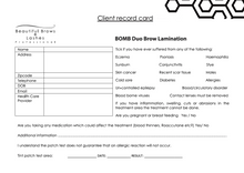 Load image into Gallery viewer, Client Record Card