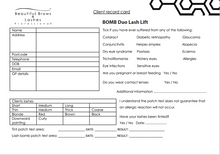 Load image into Gallery viewer, Client Record Card