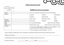 Load image into Gallery viewer, Client Record Card
