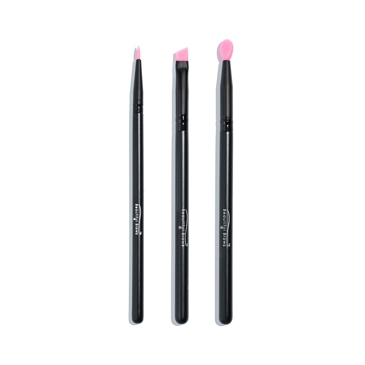 Pink Silicone Brushes - 3 Pack | Beauty Endevr
