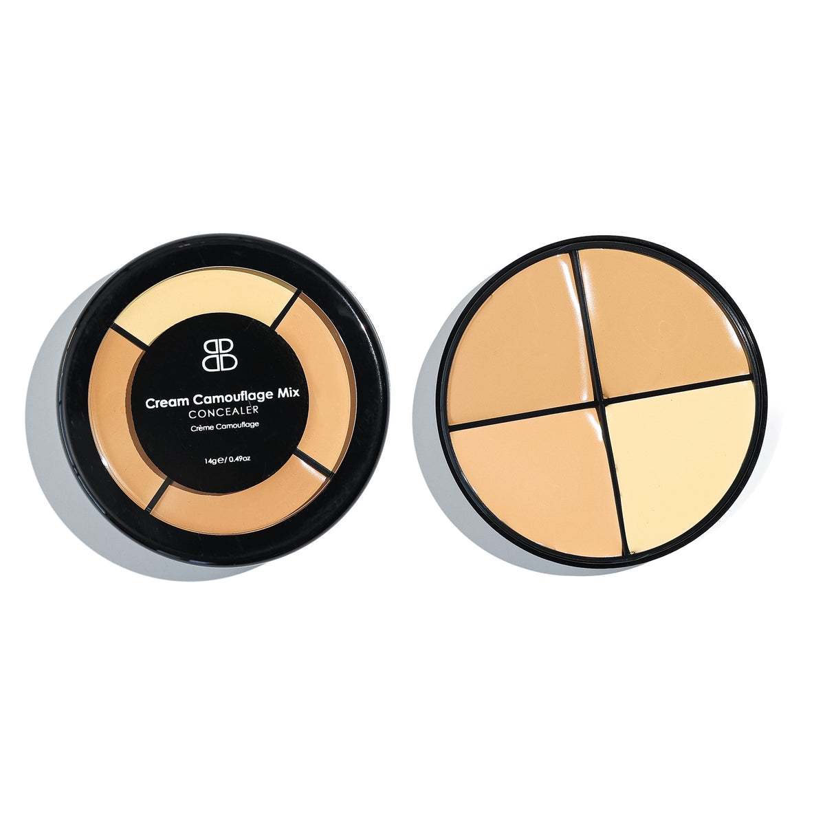 Cream Camouflage Concealer Wheel | Beauty Endevr