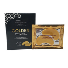 Load image into Gallery viewer, 24K Gold Collagen Eye Mask (12 pack)
