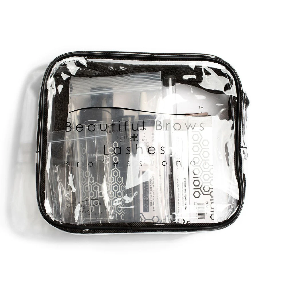 Pro Tint Pack packed in a Beautiful Brows and Lashes Professional clear case