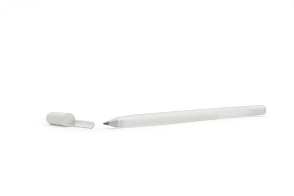 Brow Mapping Pen, a white pen shown with its cap removed