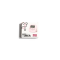 BOMB Duo Lash & Brow Timer, a pink digital timer with its box
