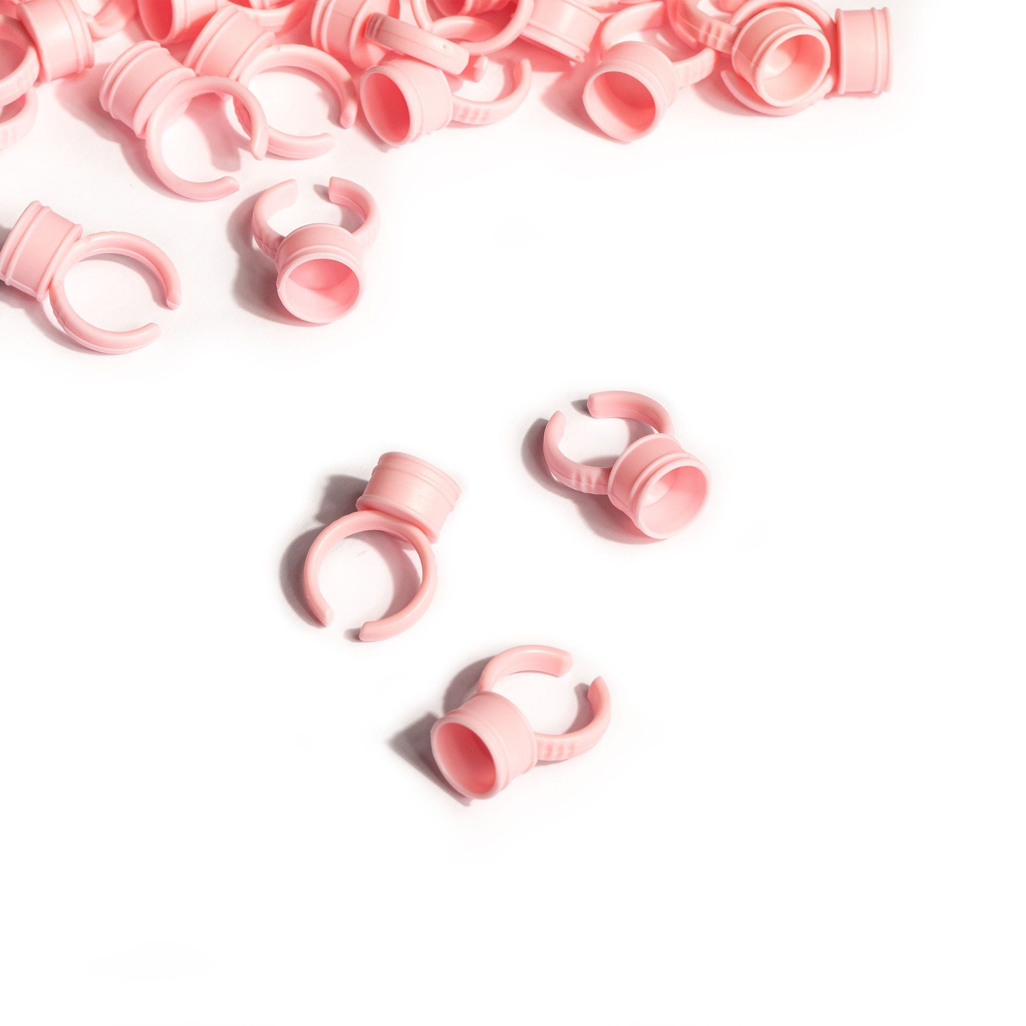 Pink Lifting Rings Pink Lash Lift Solution Rings - Beauty Endevr