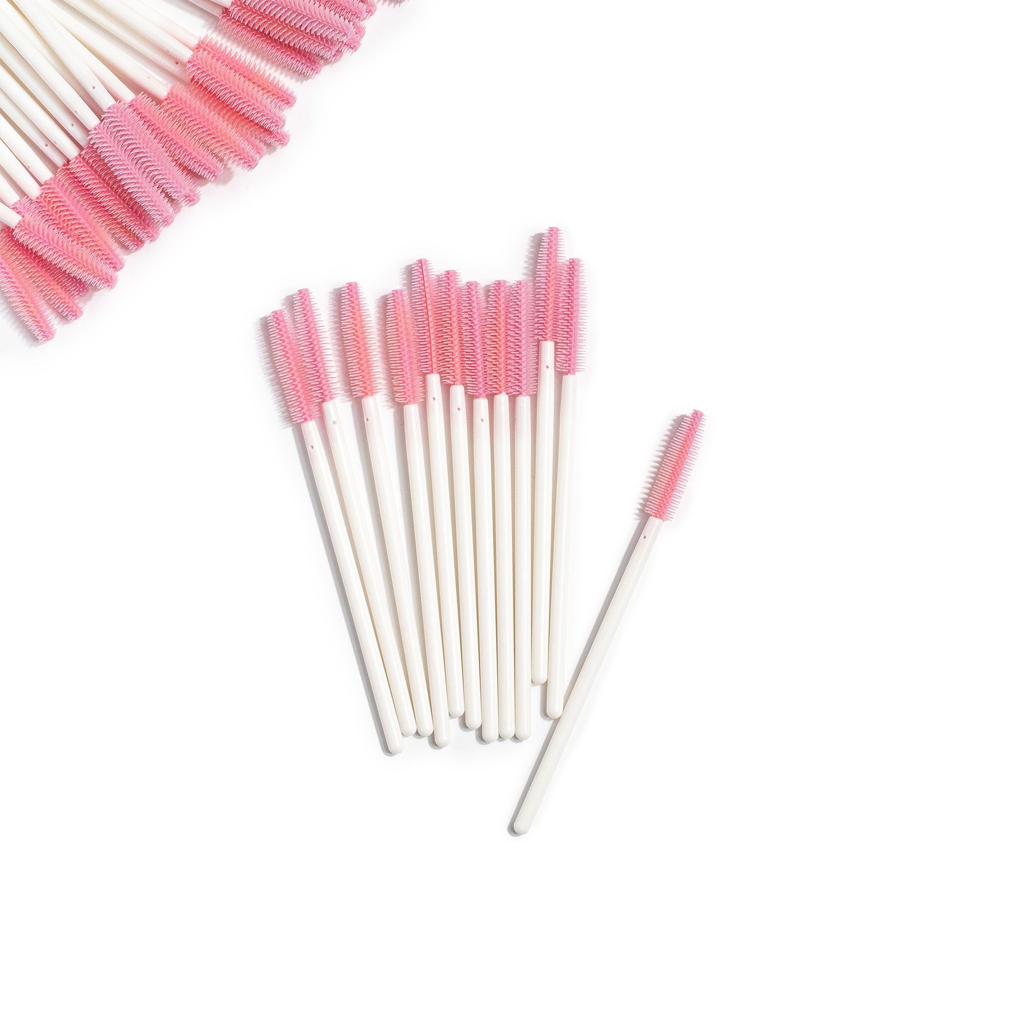 Pink Silicone Brushes - 3 Pack