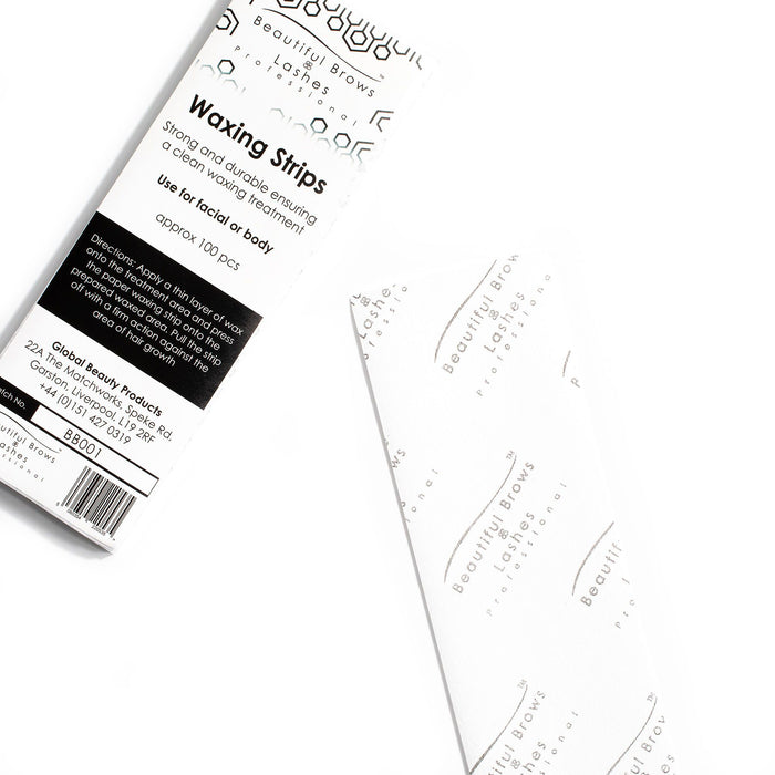 Waxing Strips (100) – professional lash & brow supply